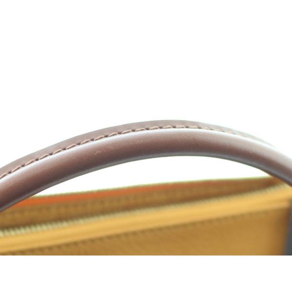 Louis Vuitton Saffron V Tote MM Shoulder Bag Monogram Canvas - Picture 7 of 7